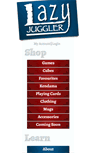 Mobile Screenshot of lazyjuggler.com