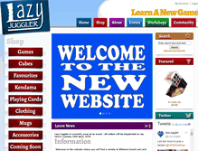 Tablet Screenshot of lazyjuggler.com